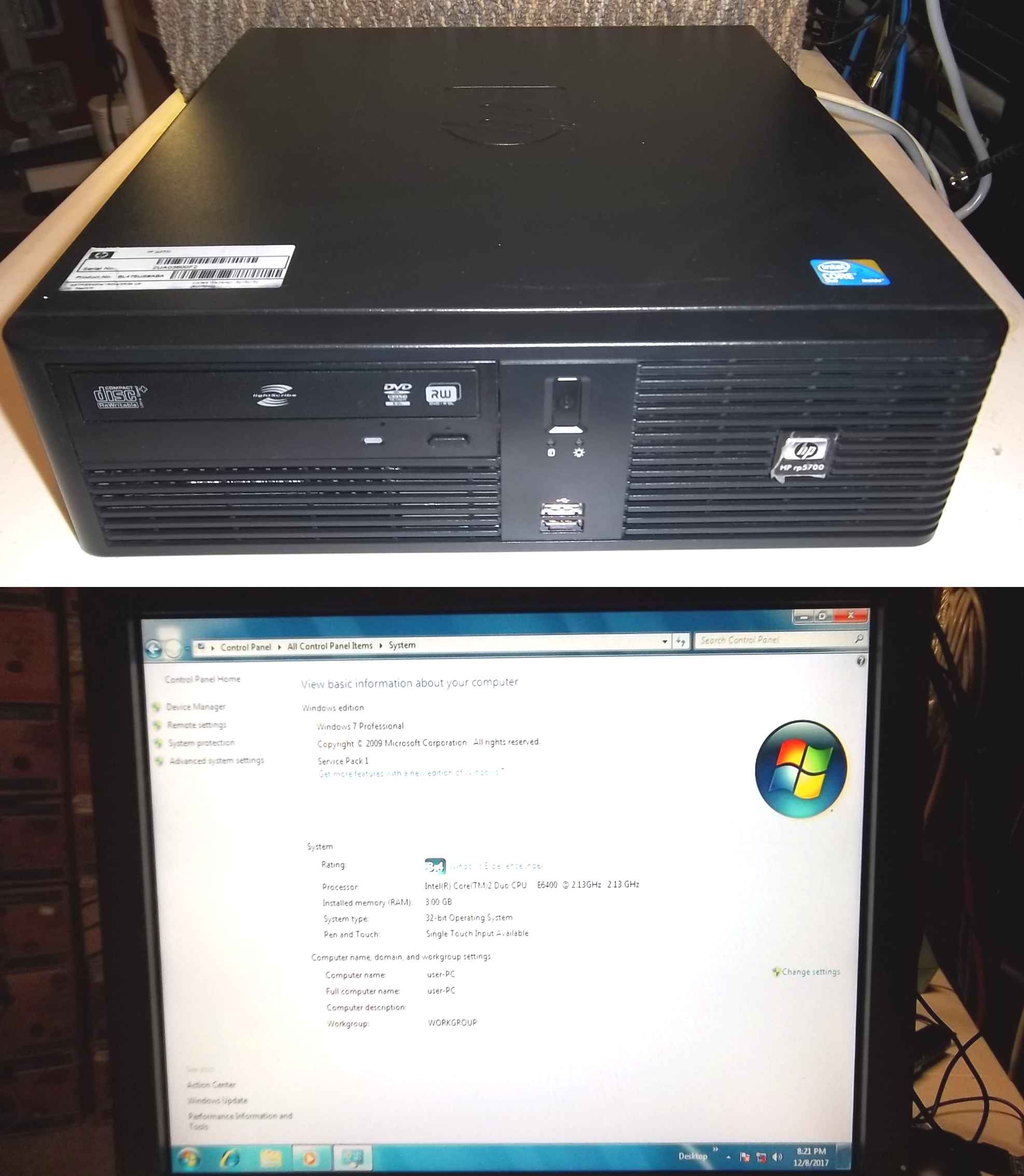 Hewlett Packard HP 5700 Computer